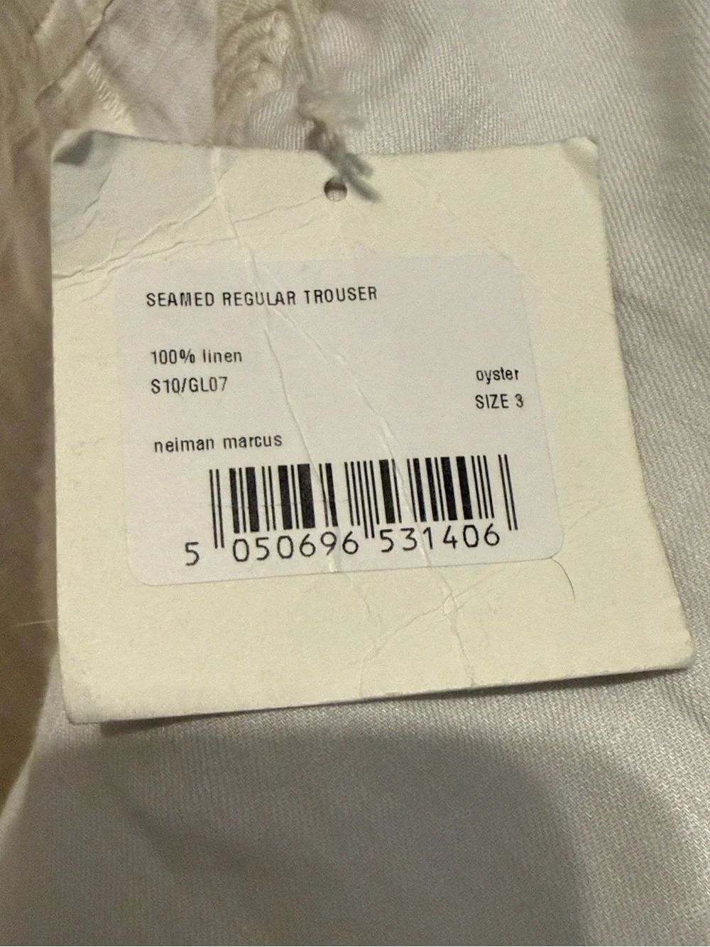 NWT Linen Trouser